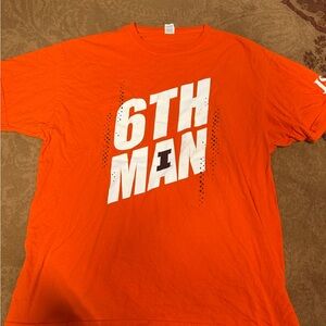 Orange Graphic Men's T-Shirt